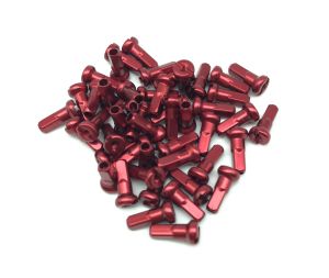 PB Alloy Nipple 14x14mm An. Red