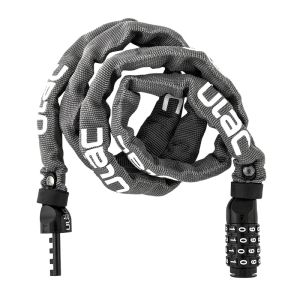 52nd Street Chain Combo Lock 120cm - Grey