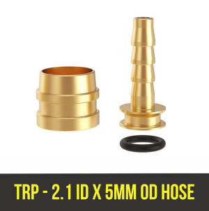 TRP - Olive & Barbs (5mm Hose)