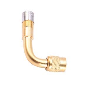 90 Degree Brass SCH to SCH Adaptor