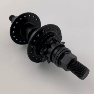 Rear Hub 36H 9TD NUT 14mm BLK