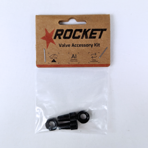 Tubeless Valve Accessory Kit - Black
