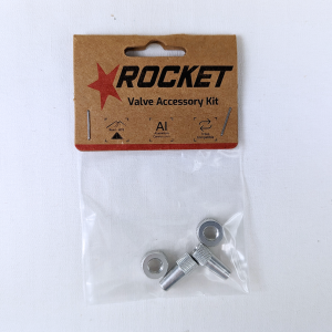 Tubeless Valve Accessory Kit - Silver