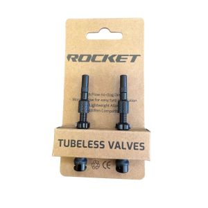 Rocket Hi-Flow Tubeless Valves - 48mm