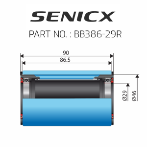 BB386 Bottom Bracket ∅29