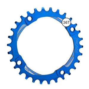 36T Narrow-wide Black Chainring 104bcd BLUE