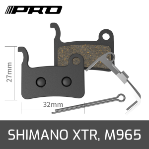 Semi-metal Brake Pads - Shimano XTR, M965