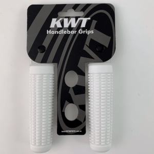 SCOOTER GRIP WHITE 19MM
