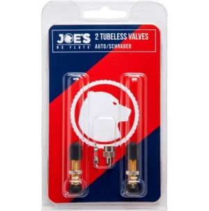 Joe's Schrader tubeless valves