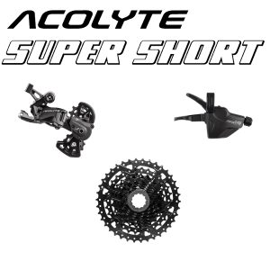 Acolyte Super Short Groupset (1x8sp)
