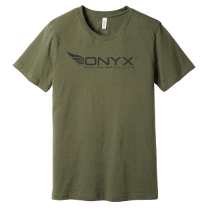 Onyx Wings T-Shirt - Olive / BLK Logo