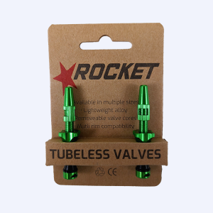 Rocket Tubeless Valves GREEN