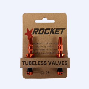 Rocket Tubeless Valves ORANGE
