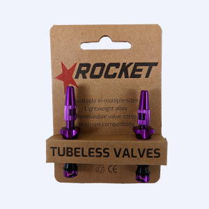 Rocket Tubeless Valves PURPLE