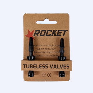 Rocket Tubeless Valves BLACK