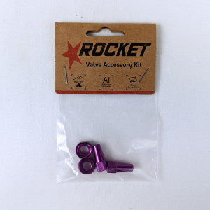 Tubeless Valve Accessory Kit - Purple
