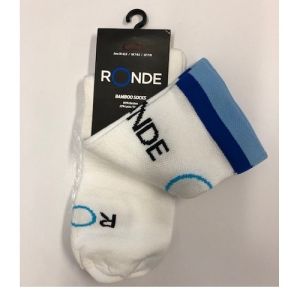 Ronde Sock Band WHT Med